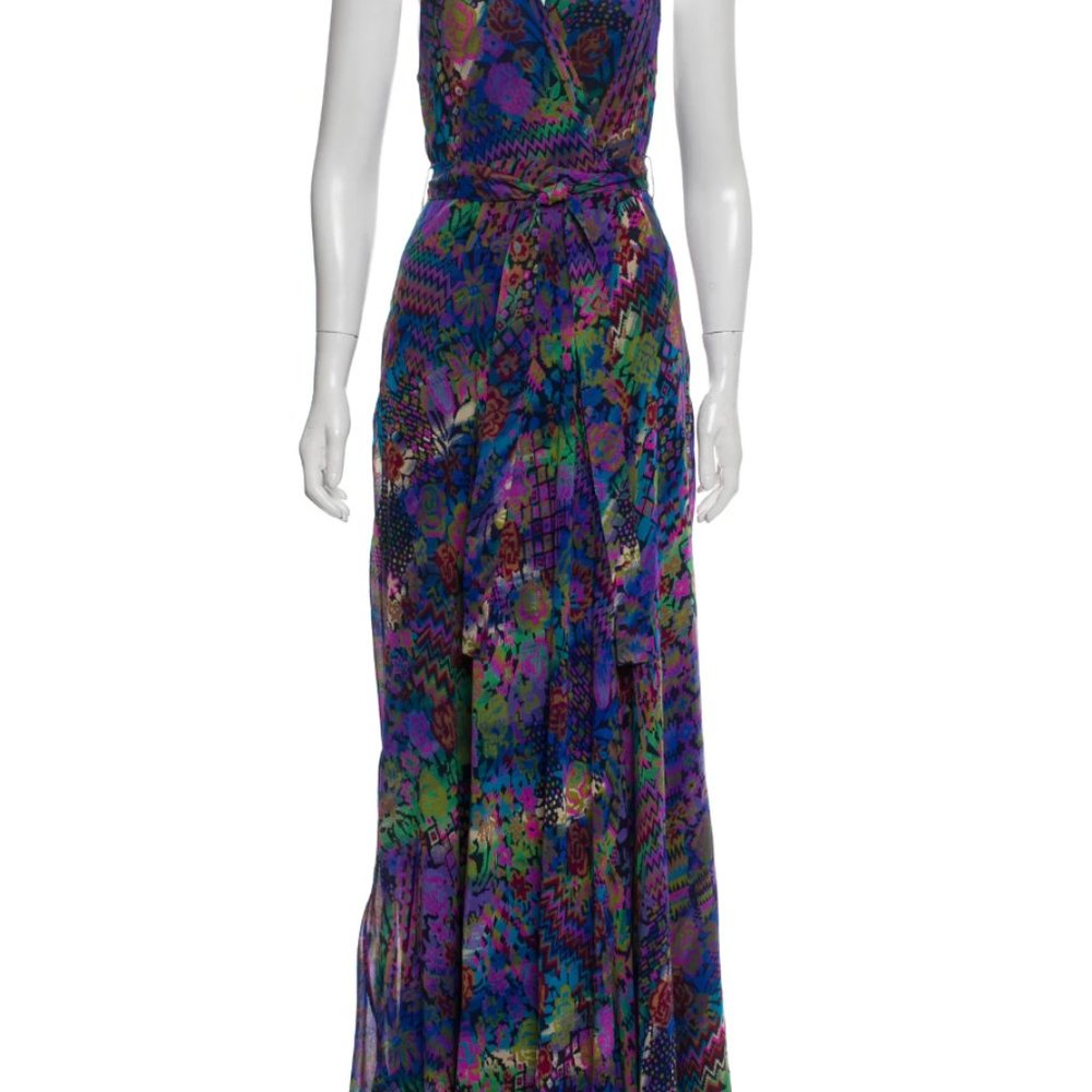 Matthew Williamson Silk Printed Dress, Size: S | 4